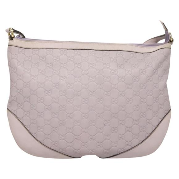 GUCCI GG Canvas Guccissima Bag Leather Outlet Purple Gold 272380 Auth BA2809 - Picture 13 of 16